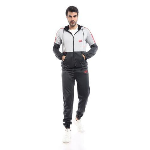 Men's Training Suit with Hooded Top
