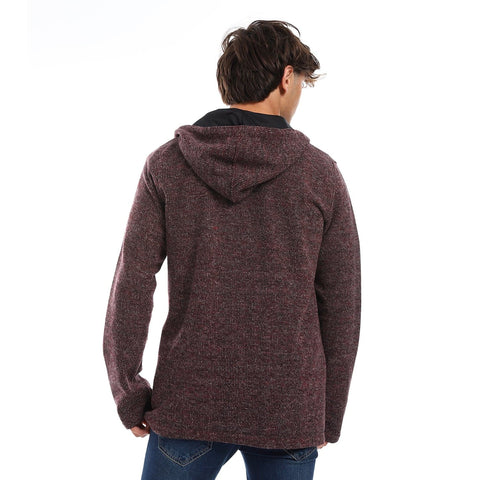 Caesar sweatshirt with hoodie and pockets