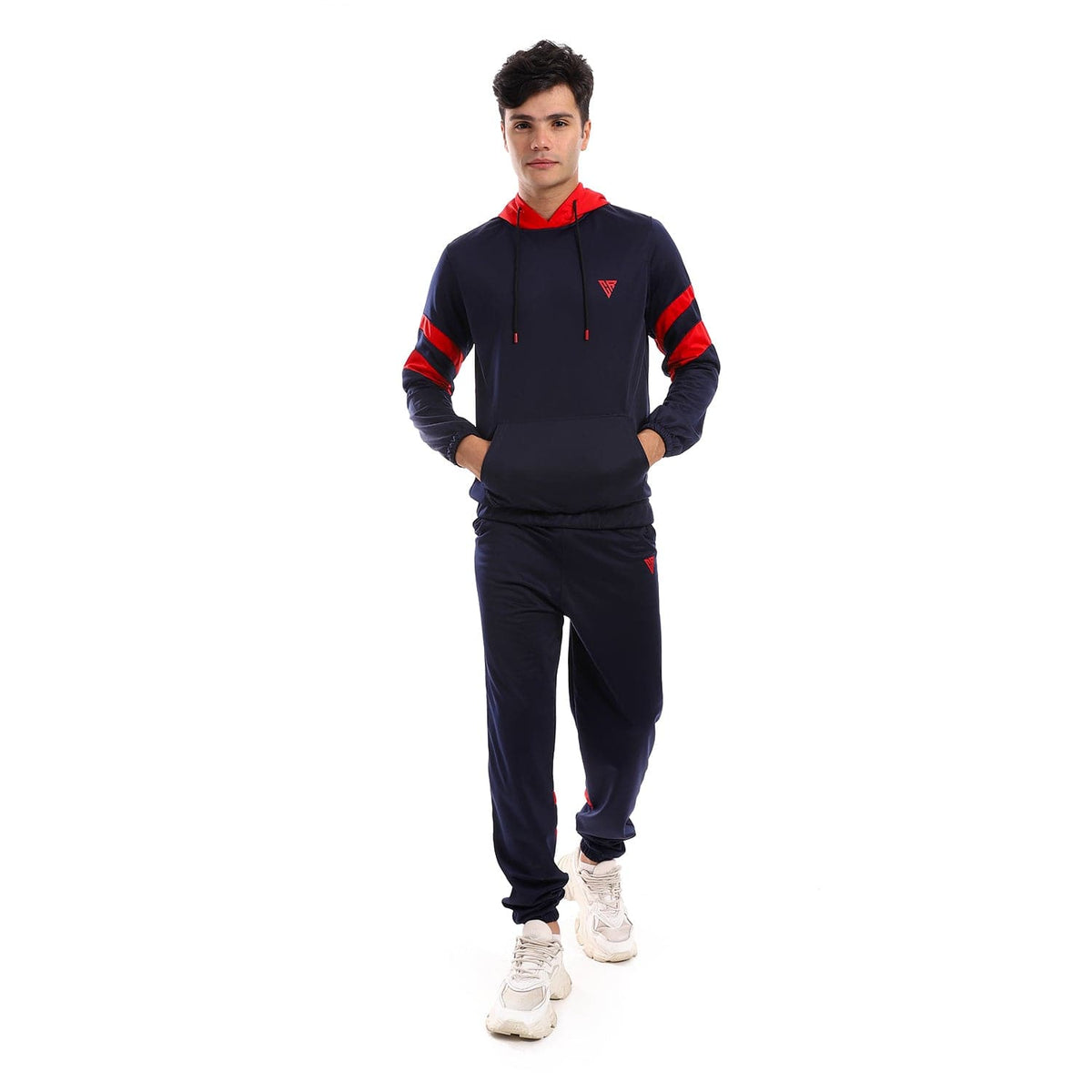 Caesar Hoodie with Pants Training Suit -multicolor