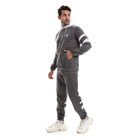 Caesar Hoodie with Pants Training Suit -multicolor