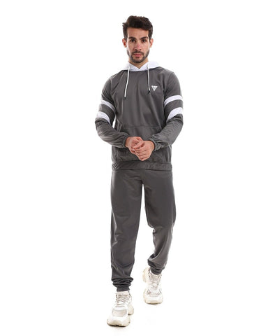 Caesar Hoodie with Pants Training Suit -multicolor