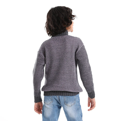 Boys pullover wool with multi design