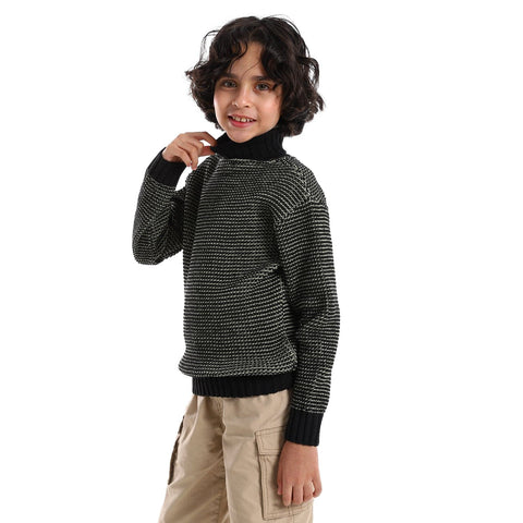 Boys pullover wool with multi design