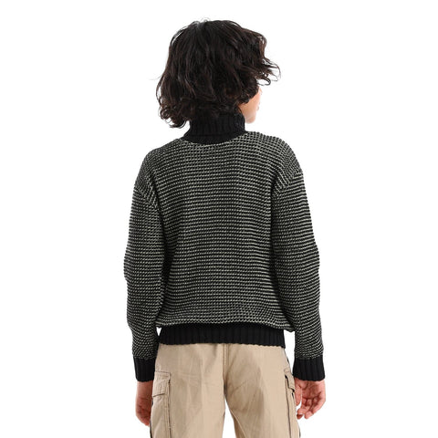 Boys pullover wool with multi design