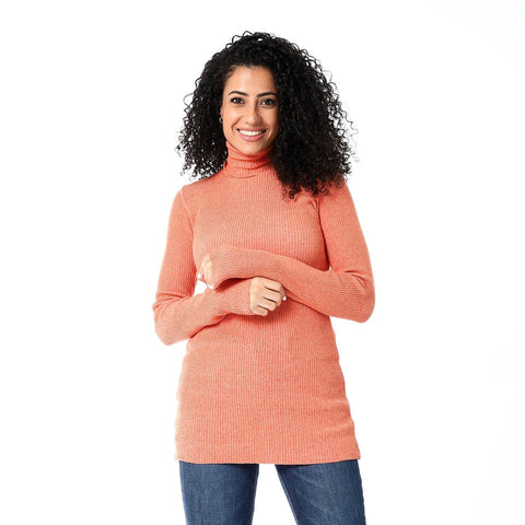 womens high neck wool shirt