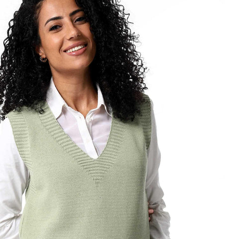 womens wool vest