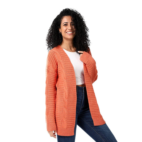 womens wool opencardigan