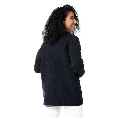 womens wool open cardigan