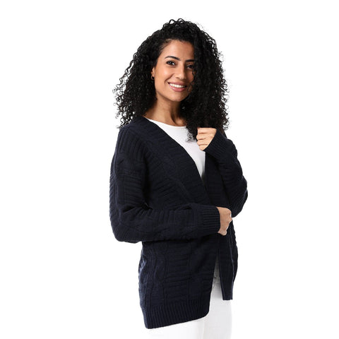 womens wool open cardigan