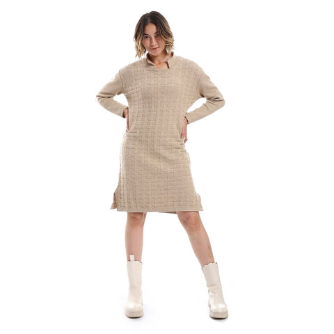 womencasual wool short dress