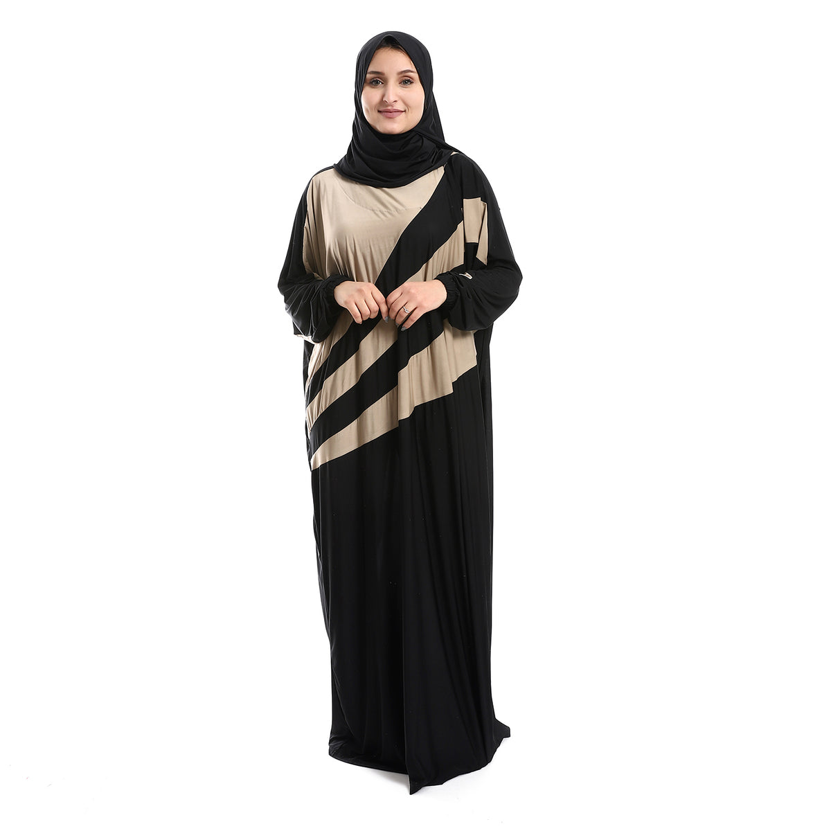 Women Printed Isdal Prayer Multi Pattern-Multicolour