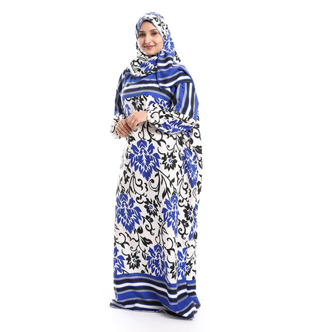 WomenPrinted Isdal Prayer Multi Pattern-Multicolour