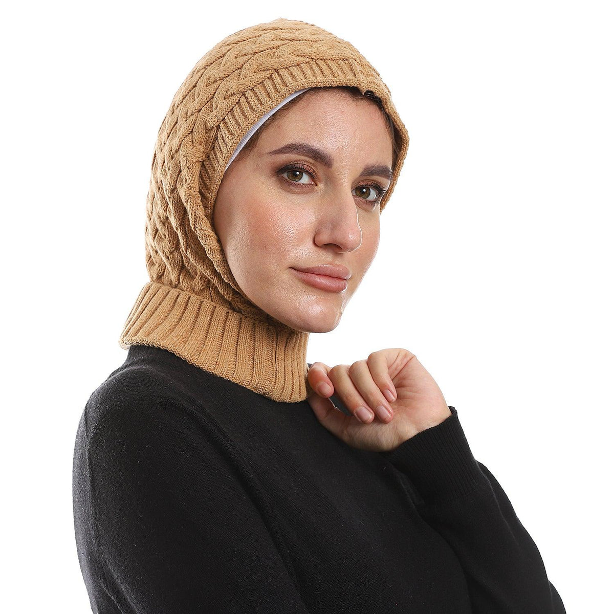 Women Wool Scarves-camel – CAESAR