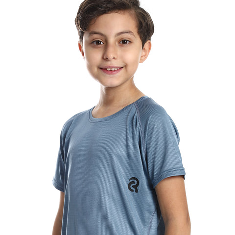 Boys Sport T-Shirt With Short Set-multicolour