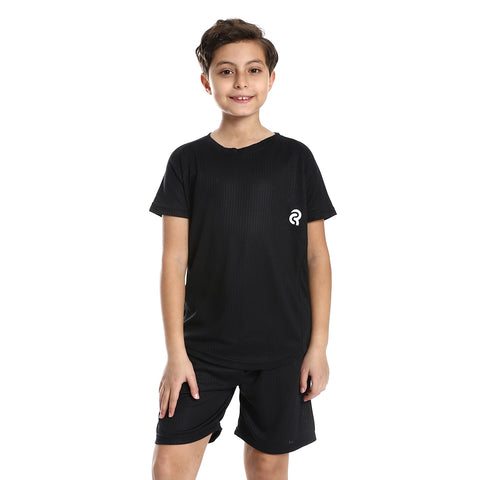 Boys Sport T-Shirt with Short Set multicolor