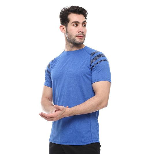 Men Sports T-Shirt Blue