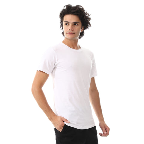 Men's Plain T-Shirt with Half Sleeves