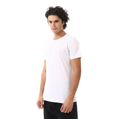 Men's Plain T-Shirt with Half Sleeves