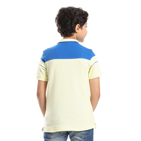 Boy's Collared Neck Polo T-Shirt