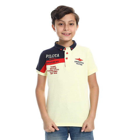 Boys Collared Neck Polo T-Shirts