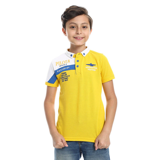 Boy's Collared Neck Polo T-Shirts
