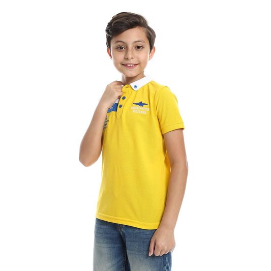 Boy's Collared Neck Polo T-Shirts
