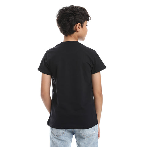 Boys T-shirt Round with short sleeves