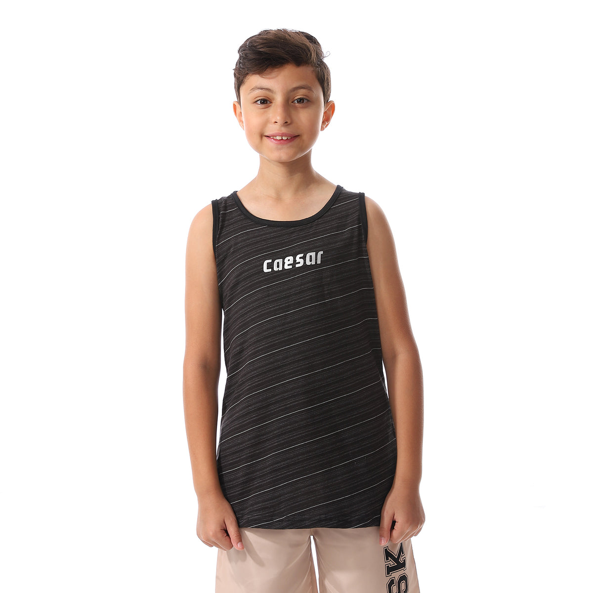 Front stripped Sportive Tank Top