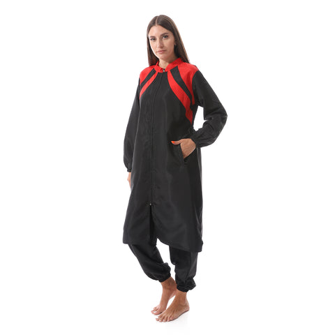 Women's burkini swimsuit two pieces