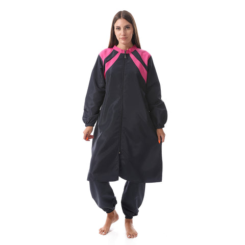 Women's burkini swimsuit two pieces