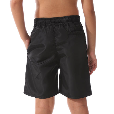 Printed -Boys Swim Short-black