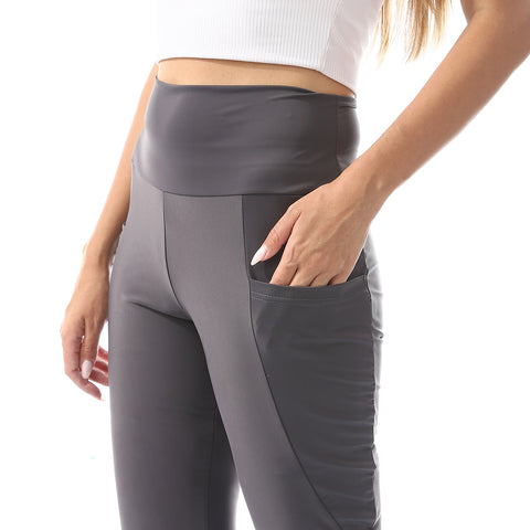 Women Sport Legging Sweatpants Dark Grey