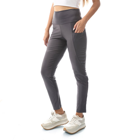 Women Sport Legging Sweatpants Dark Grey