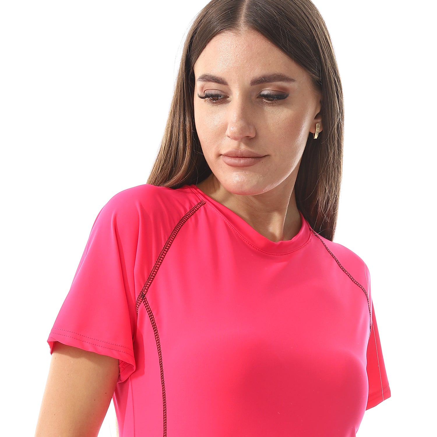 Women's Sports T-Shirt with Half Sleeves cost 165 egp - made in Egypt - sports wear 