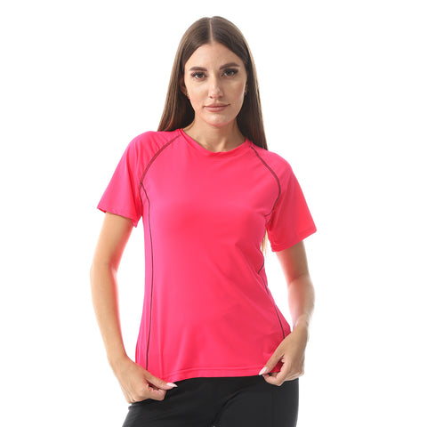 Women's Sports T-Shirt with Half Sleeves cost 165 egp - made in Egypt - sports wear 