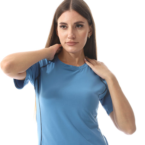 Women's Sports T-Shirt with Half Sleeves cost 165 egp - made in Egypt - sports wear 