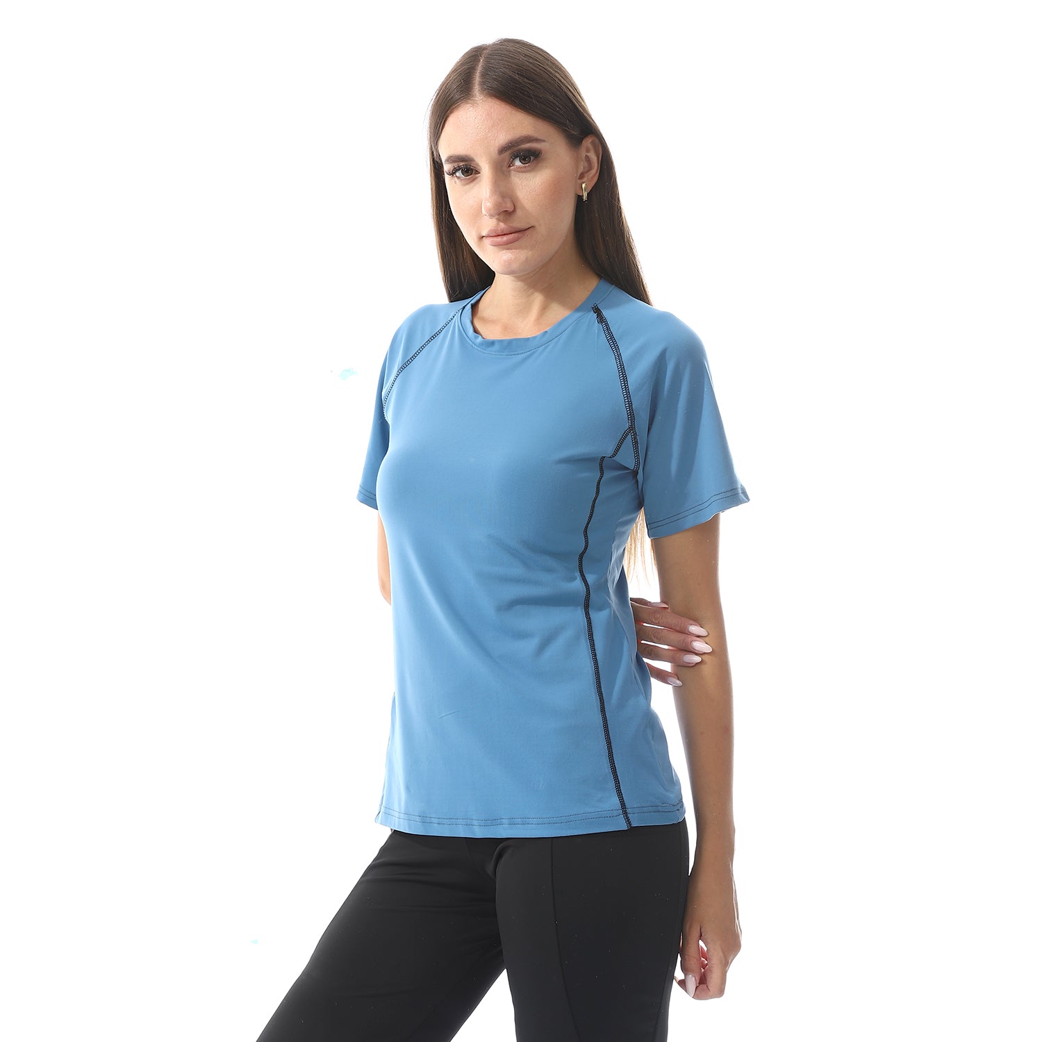 Women's Sports T-Shirt with Half Sleeves cost 165 egp - made in Egypt - sports wear 