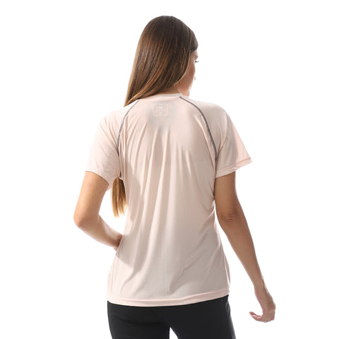 Women Sport T-Shirt With Short Sleeves-simon