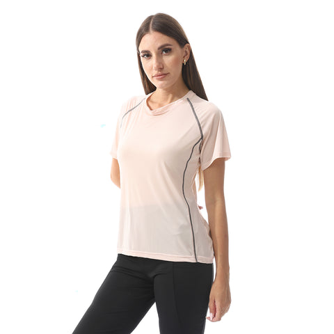 Women Sport T-Shirt With Short Sleeves-simon