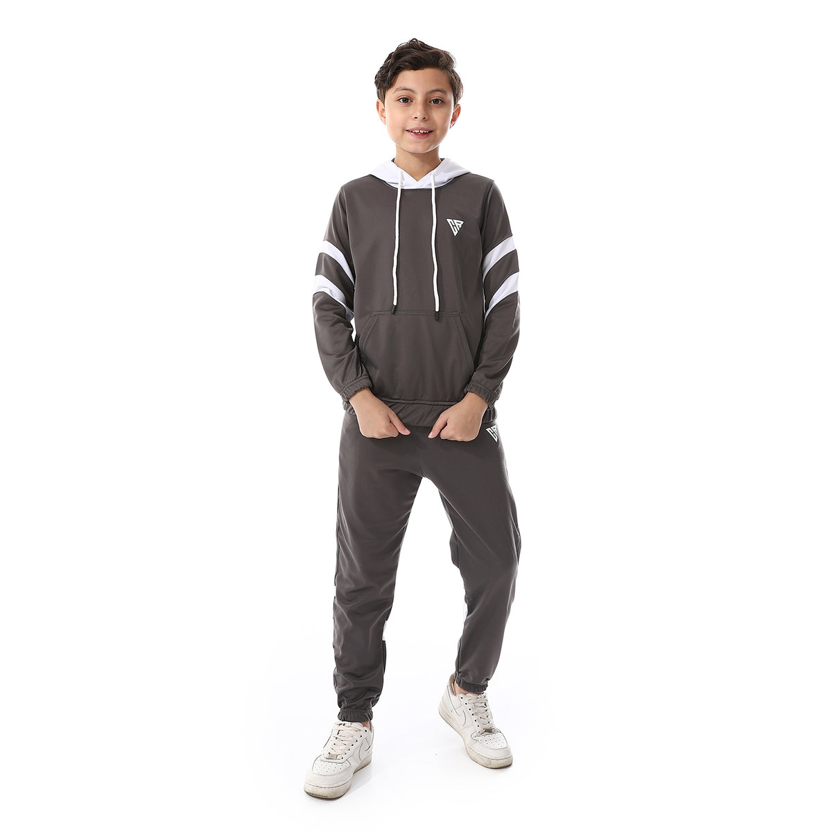 Boys Training Suit with hooded neck