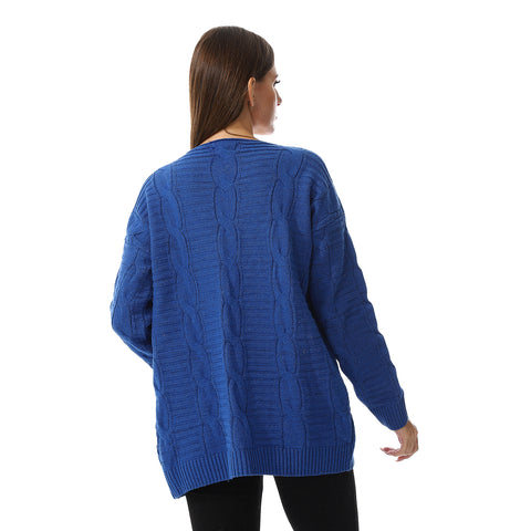 Womens Wool Open Cardigan