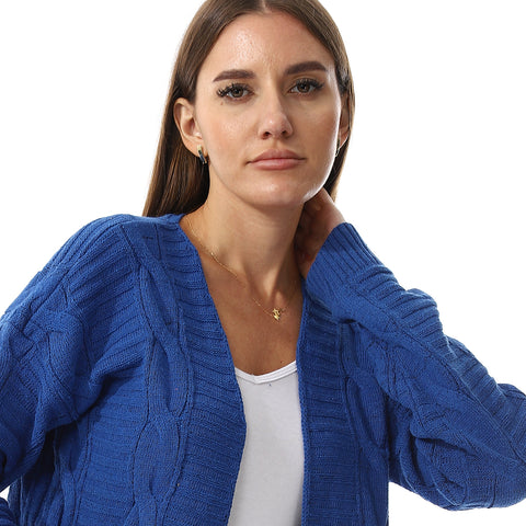 Womens Wool Open Cardigan