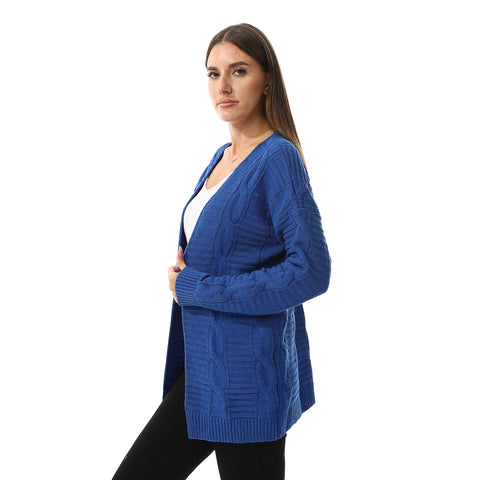 Womens Wool Open Cardigan