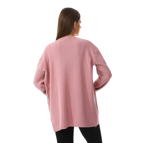 Womens Wool Open Cardigan