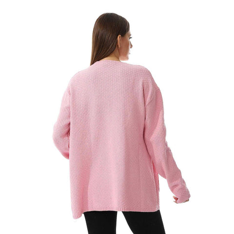 Women Wool Open Cardigan