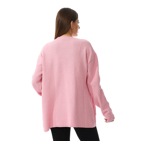 Women Wool Open Cardigan