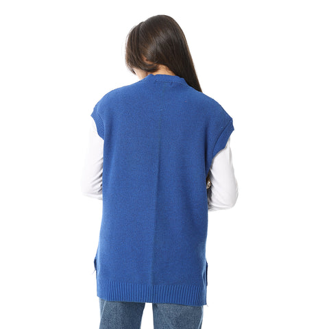 Womens Wool Long Vest