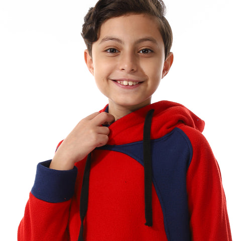 Boys Hoodie Velvet Cotton