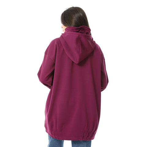 Women Long Closed Hoodie