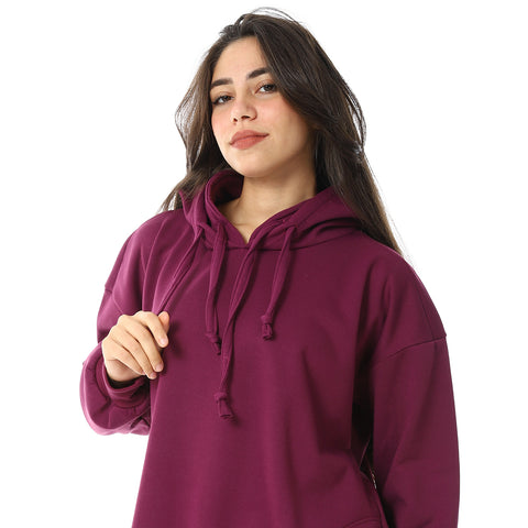 Women Long Closed Hoodie